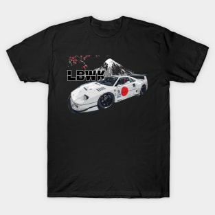 f40 liberty walk lbwk bodykit widebody stance turbo T-Shirt